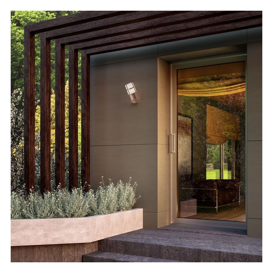 Redo 90203 - Outdoor-Wandleuchte TRITON 1xE27/28W/230V IP54 kupfern