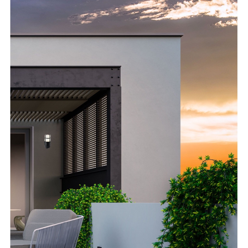 Redo 90204 - Applique murale extérieure TRITON 1xE27/28W/230V IP54 noir