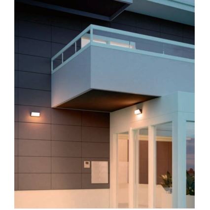 Redo 90239 - Applique murale extérieure SPECTRA LED/16W/230V 3000K IP54 marron