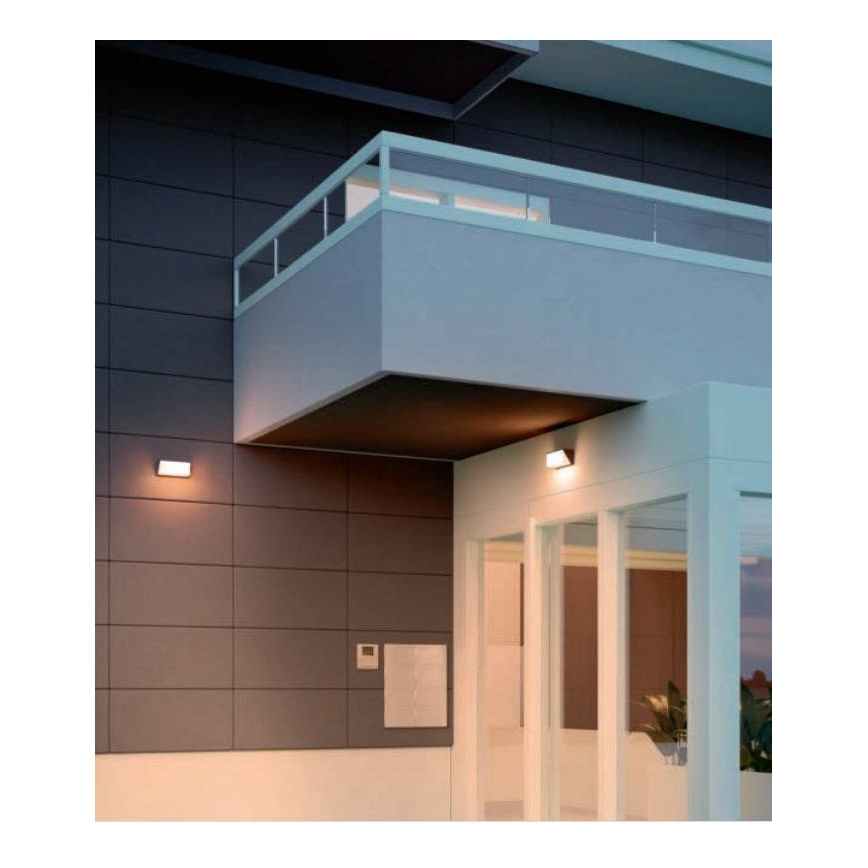 Redo 90239 - Applique murale extérieure SPECTRA LED/16W/230V 3000K IP54 marron