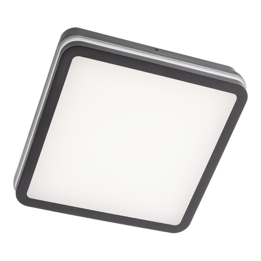 Redo 90288 - Plafoniera LED da esterno ISOLA LED/24W/230V 26x26 cm 3000/4000/6500K IP54 antracite