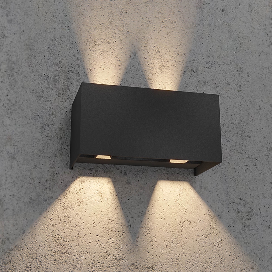Redo 90303 - Applique murale extérieure VARY 4xLED/5W/230V 4000K IP54 anthracite