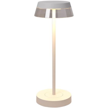 Redo 90306 - Lampada da tavolo LED dimmerabile con funzione Touch ILUNA LED/2,5W/5V 2700-3000K 3000 mAh IP65 bianco