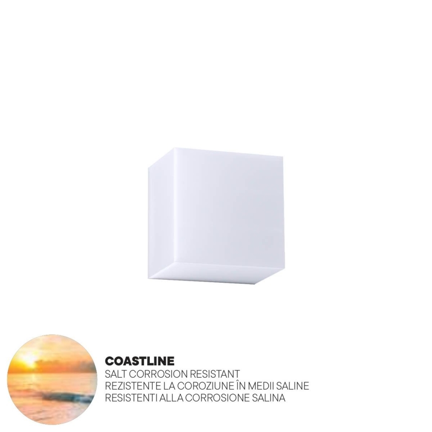 Redo 90320 - LED Applique da esterno KODIAK LED/5W/230V IP65 bianco