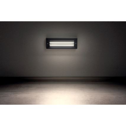 Redo 90330 - LED Applique murale d'extérieur KRUP LED/6W/230V IP65 anthracite