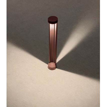 Redo 90366 - Lampe LED d'extérieur ZEUS LED/11,5W/230V 3000K 75 cm IP54 marron