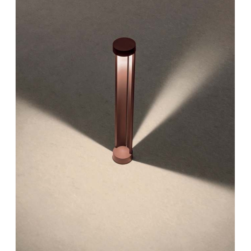 Redo 90366 - Lampe LED d'extérieur ZEUS LED/11,5W/230V 3000K 75 cm IP54 marron