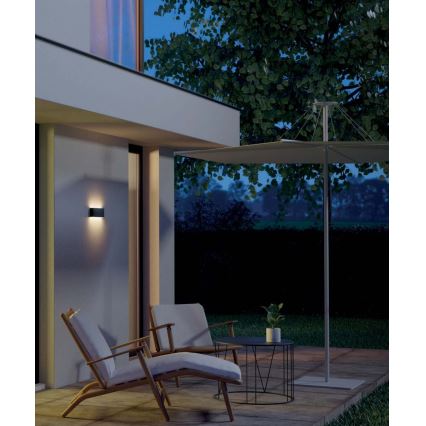 Redo 90376 - LED Applique murale d'extérieur KAMAL LED/4,4W/230V 3000K IP54 gris