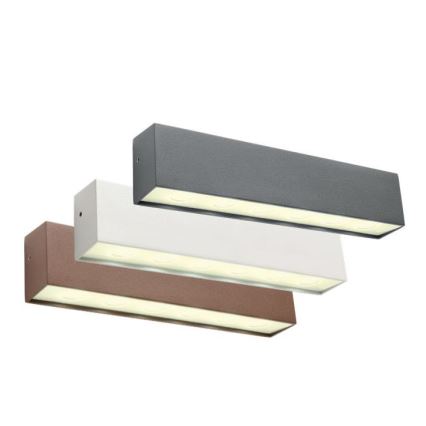 Redo 90394 - LED Applique murale d'extérieur OMNIA LED/12W/230V 3000K IP54 gris
