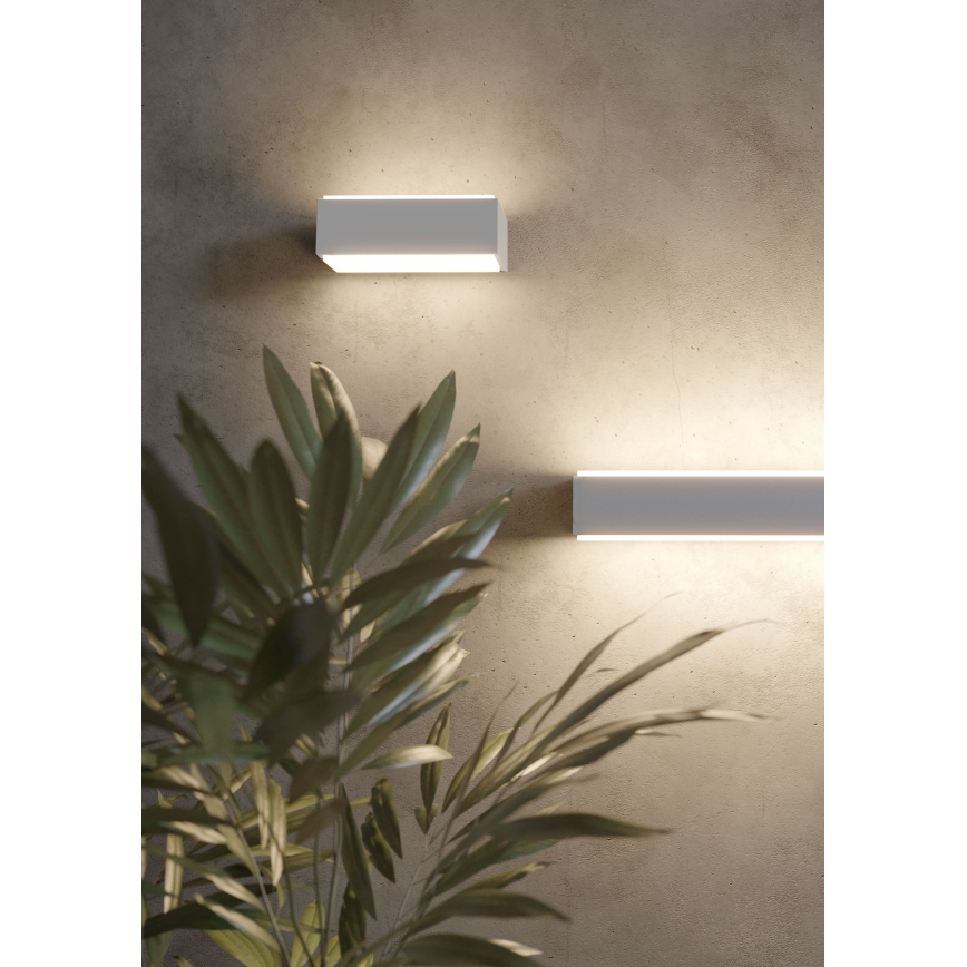 Redo 90400 - LED-Wandleuchte für den Außenbereich DASH LED/9W/230V 4000K IP65 weiß