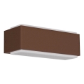 Redo 90404 - Applique murale extérieure DASH LED/9W/230V 4000K IP65 marron