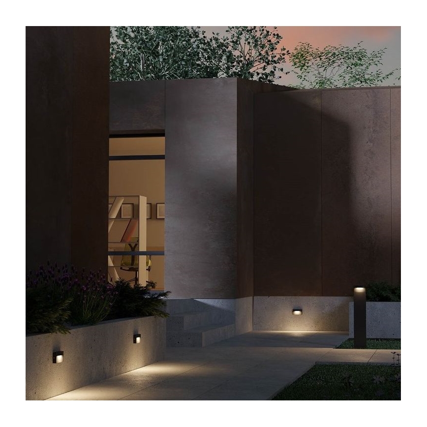 Redo 90426 - Applique a LED da esterno POLIFEMO LED/8W/230V IP65 antracite