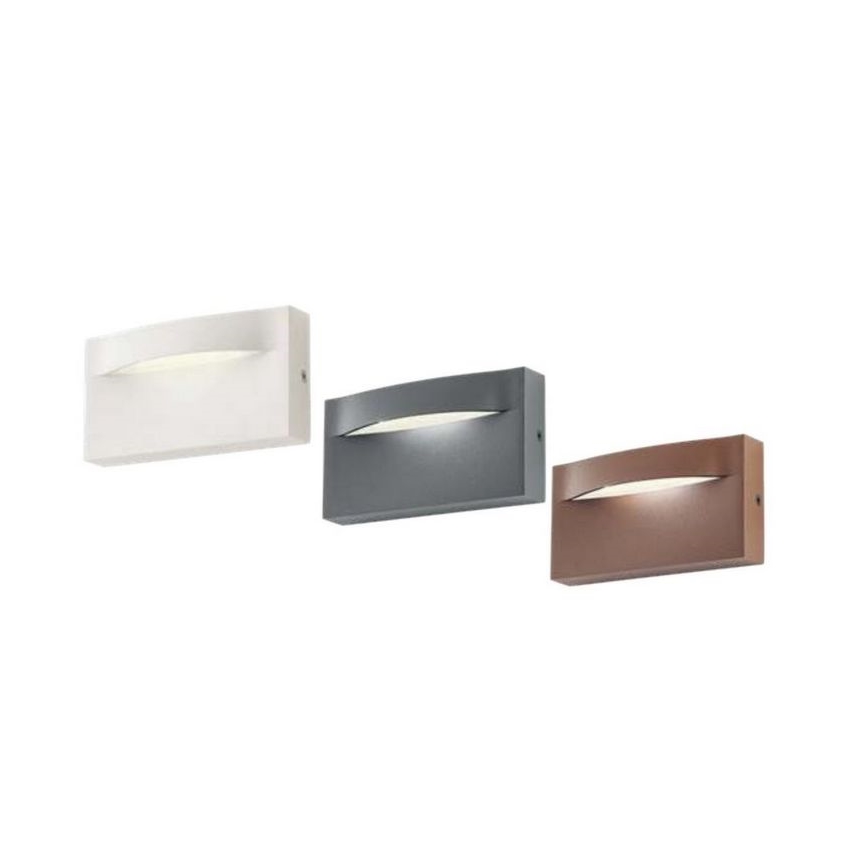 Redo 90426 - Applique a LED da esterno POLIFEMO LED/8W/230V IP65 antracite