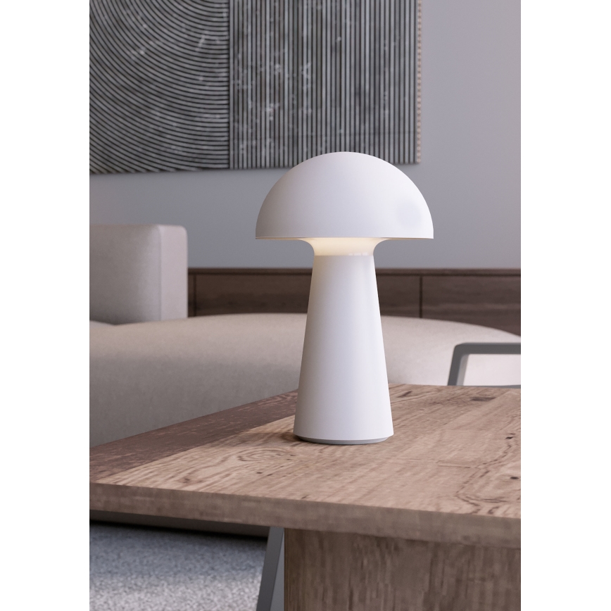 Redo 90438 - Lampada da esterno dimmerabile touch KIRA LED/4,7W/230V 2200 mAh IP44 bianca
