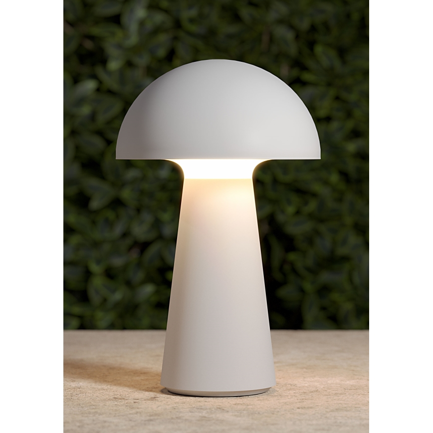 Redo 90438 - Lampada da esterno dimmerabile touch KIRA LED/4,7W/230V 2200 mAh IP44 bianca