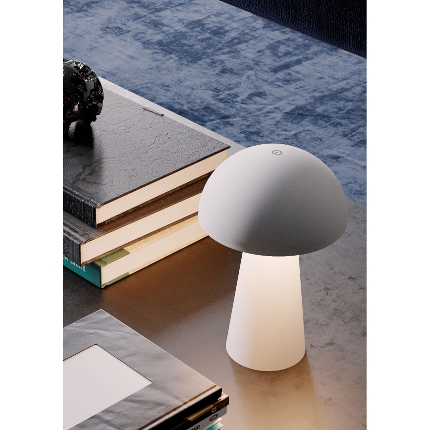 Redo 90438 - Lampe d'extérieur tactile dimmable KIRA LED/4,7W/230V 2200 mAh IP44 blanche