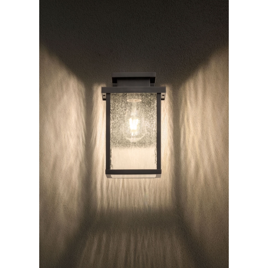 Redo 90462 - Applique murale extérieure YARD 1xE27/42W/230V IP44 anthracite