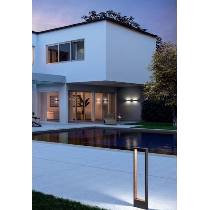 Redo 90508 - Applique murale extérieure WALD LED/10W/230V IP65 anthracite