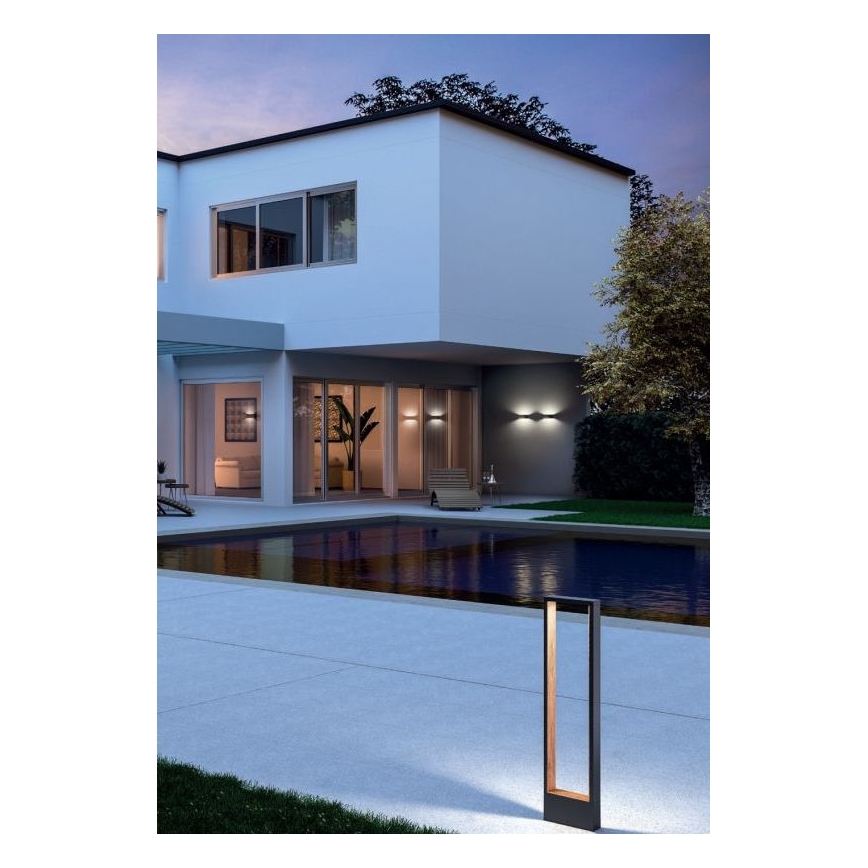 Redo 90508 - Applique murale extérieure WALD LED/10W/230V IP65 anthracite