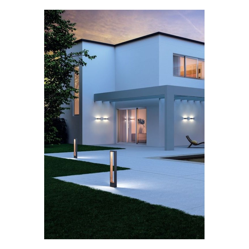 Redo 90508 - LED Außenwandleuchte WALD LED/10W/230V IP65 Anthrazit