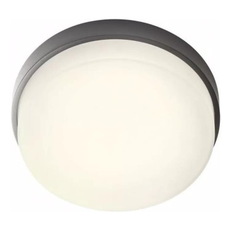 Redo 90516 - LED-Deckenleuchte für den Außenbereich URANIA LED/10W/230V d 16 cm IP65 anthrazit