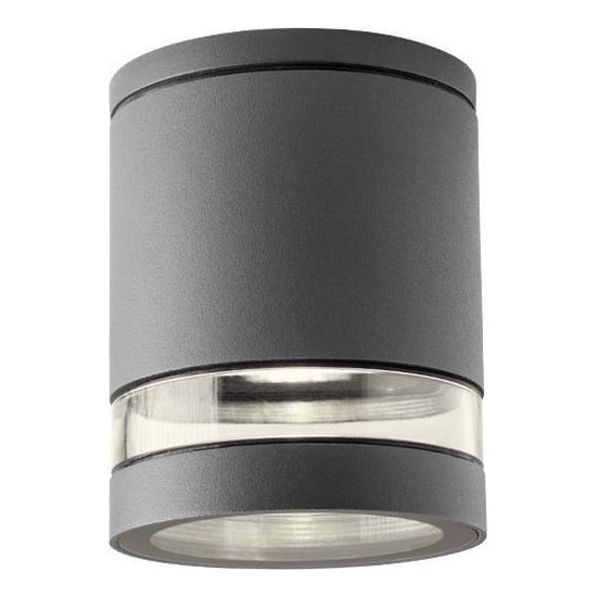 Redo 90519 - Plafoniera da esterno CARGO 1xGU10/28W/230V IP54 antracite