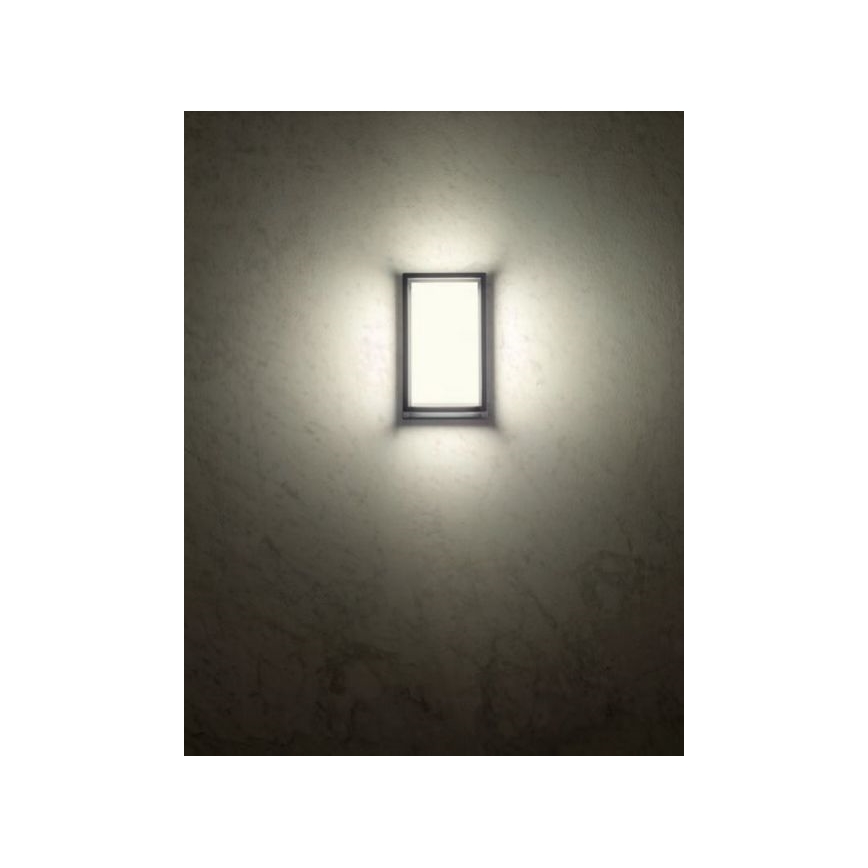Redo 90533 - Applique a LED da esterno QUADRIS LED/12W/230V IP54 antracite