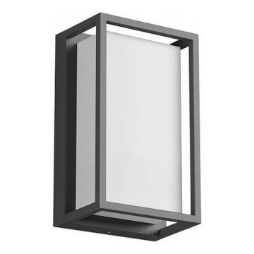 Redo 90533 - Applique murale LED extérieure QUADRIS LED/12W/230V IP54 anthracite