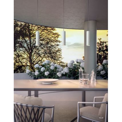 Redo 90570 - Lampada LED a sospensione da esterno KLOU LED/9W/230V IP54 bianco