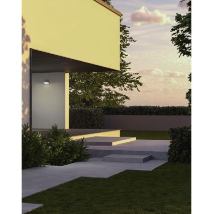 Redo 90584 - Applique murale d'extérieur FLIP LED/20W/230V 3000K CRI 90 IP54 anthracite