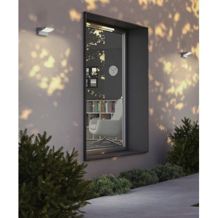 Redo 90584 - LED-Wandleuchte für den Außenbereich FLIP LED/20W/230V CRI 90 3000K IP54 anthrazit