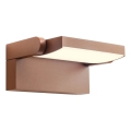 Redo 90585 - Applique murale extérieure FLIP LED/20W/230V CRI 90 3000K IP54 marron