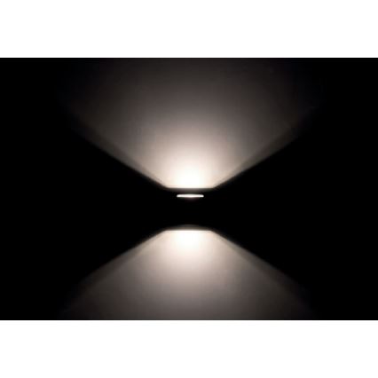 Redo 9065 - LED-Außenwandleuchte BETA 2xLED/6W/230V 3000K IP54 anthrazit