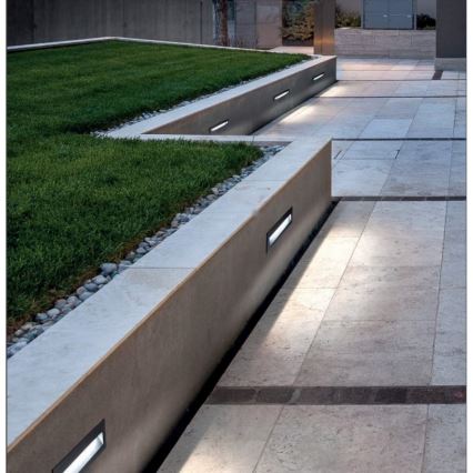 Redo 9092 - Illuminazione scale LED da esterno IGOR LED/6W/230V 3000K IP54 antracite