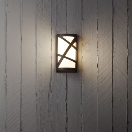 Redo 9097 - Applique murale d'extérieur VORTEX 1xE27/20W/230V IP44