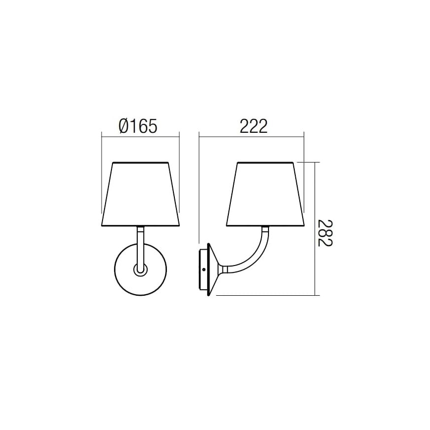 Redo 9124 - Applique murale extérieure LED GIORGIO LED/7W/230V IP65 blanc