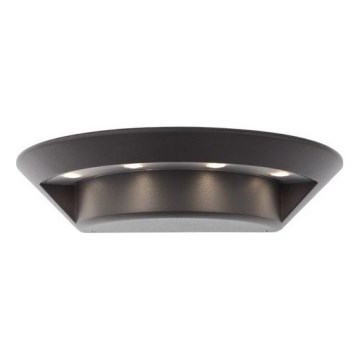 Redo 9407 - Applique a LED da esterno PLATE 4xLED/3W/230V 4100K IP54 antracite