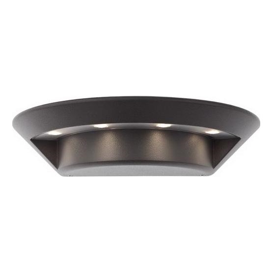 Redo 9407 - Applique a LED da esterno PLATE 4xLED/3W/230V 4100K IP54 antracite