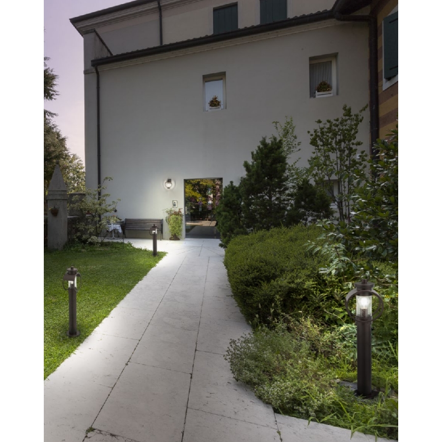 Redo 9573 - Lampada da esterno COMPASS 1xE27/42W/230V IP33