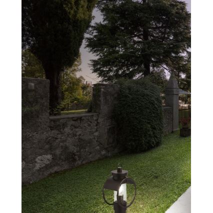 Redo 9573 - Lampadaire extérieur COMPASS 1xE27/42W/230V IP33