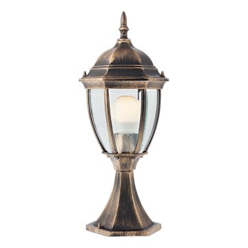 Redo 9606 - Außenleuchte SEVILLA 1xE27/42W/230V IP44 golden/Patina