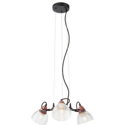 Redo A01-1451 - Abat-jour rechange pour suspension et lampadaire RIDGE E27 transparent