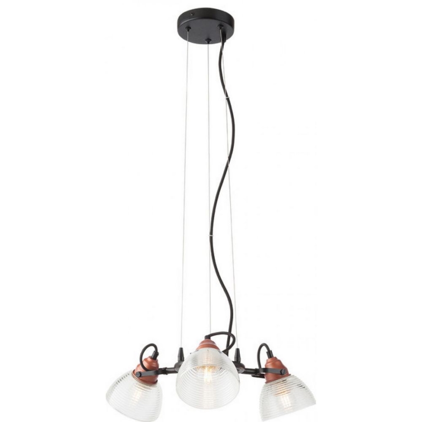 Redo A01-1451 - Abat-jour rechange pour suspension et lampadaire RIDGE E27 transparent