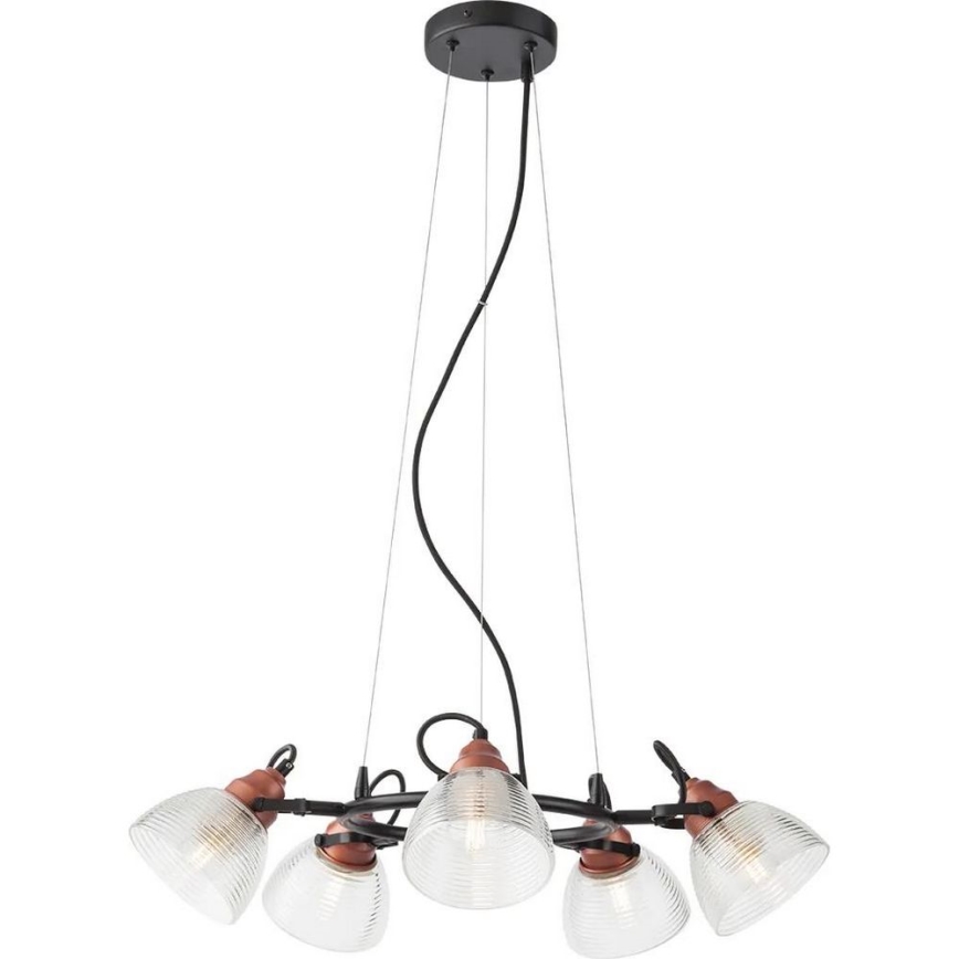 Redo A01-1451 - Abat-jour rechange pour suspension et lampadaire RIDGE E27 transparent