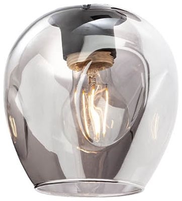 Redo - Abat-jour de rechange pour lampe, suspension PIERCE d. 15 cm noir/fumé