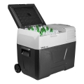 Réfrigérateur portable de voiture avec écran LCD 40 l 230V/12V/24V noir