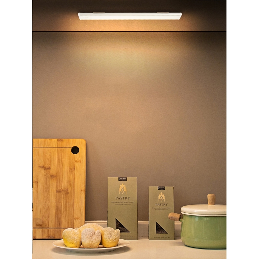 Réglette de cuisine CABINET-4 avec détecteur PIR LED/1,5W/230V 1100mAh 4000K