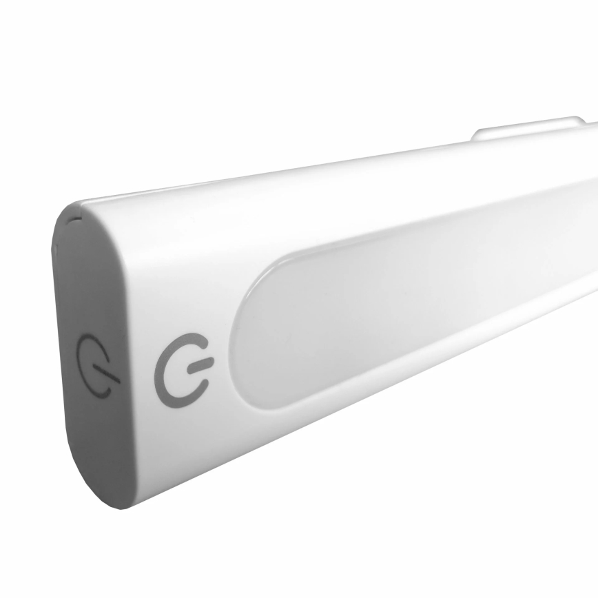 Réglette de cuisine tactile et magnétique LED/2,5W/5V USB 2700/4000/6500K 1200 mAh 35 cm blanc