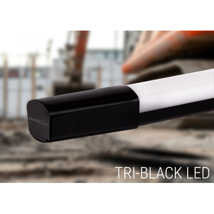 Réglette de cuisine LED/36W/230V 4000K 120 cm noir