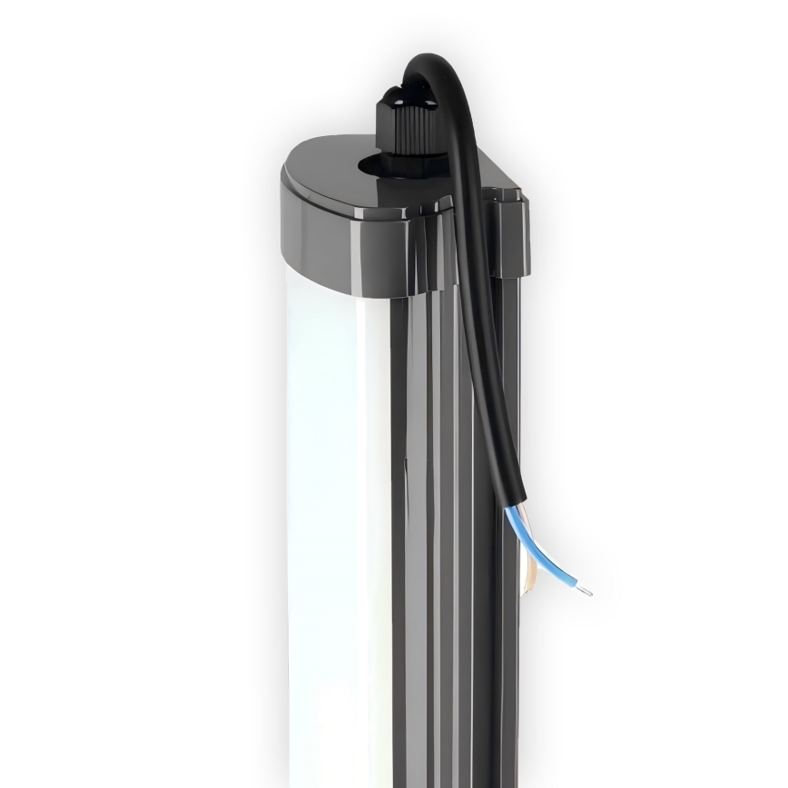 Réglette de cuisine LED/60W/230V 6000K 120 cm IP65 noir